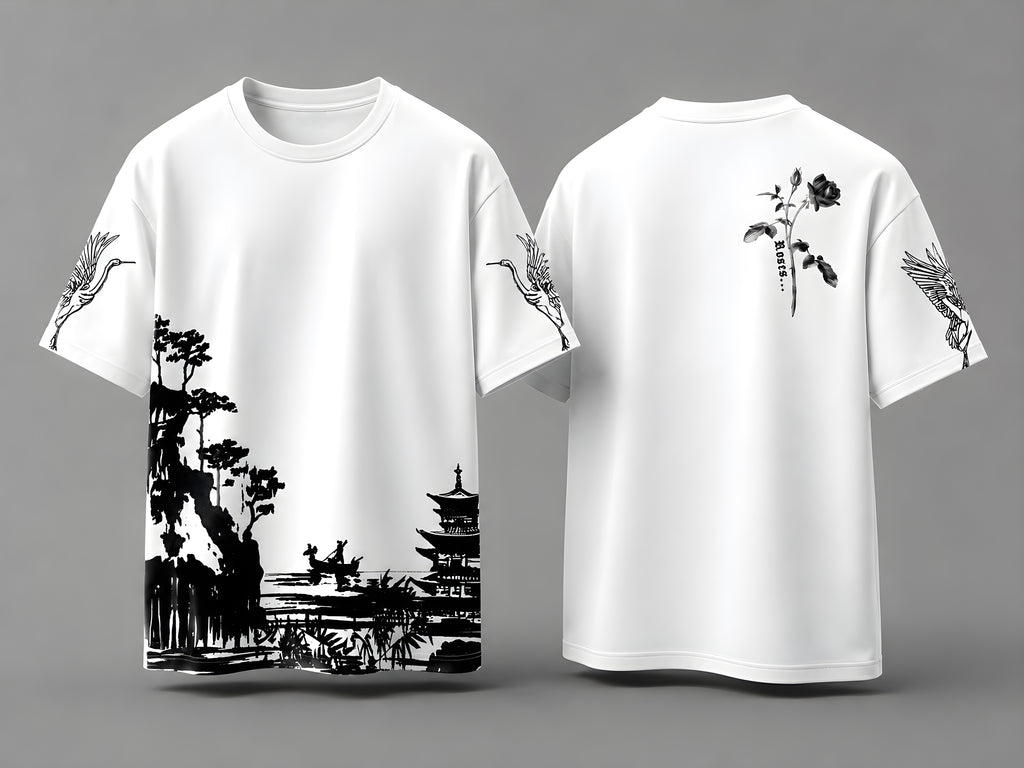 Unisex Aop Sports T-Shirt   (ROSES)